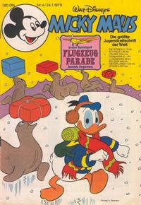 Cover Thumbnail for Micky Maus (Egmont Ehapa, 1951 series) #4/1978