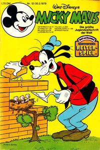 Cover Thumbnail for Micky Maus (Egmont Ehapa, 1951 series) #12/1979