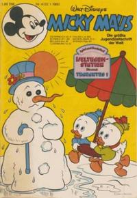 Cover Thumbnail for Micky Maus (Egmont Ehapa, 1951 series) #4/1980