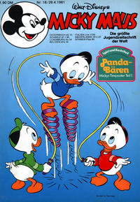 Cover Thumbnail for Micky Maus (Egmont Ehapa, 1951 series) #18/1981