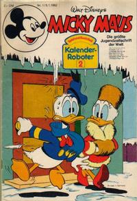 Cover Thumbnail for Micky Maus (Egmont Ehapa, 1951 series) #1/1982