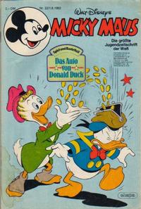 Cover Thumbnail for Micky Maus (Egmont Ehapa, 1951 series) #22/1982