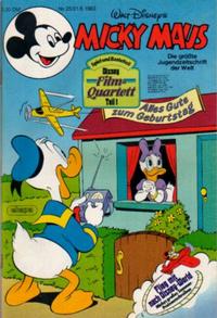 Cover Thumbnail for Micky Maus (Egmont Ehapa, 1951 series) #25/1983