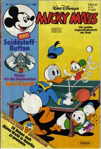 Cover Thumbnail for Micky Maus (Egmont Ehapa, 1951 series) #10/1984