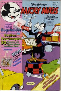 Cover Thumbnail for Micky Maus (Egmont Ehapa, 1951 series) #21/1984