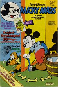 Cover Thumbnail for Micky Maus (Egmont Ehapa, 1951 series) #33/1984