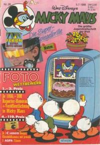 Cover Thumbnail for Micky Maus (Egmont Ehapa, 1951 series) #28/1986