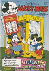 Cover Thumbnail for Micky Maus (Egmont Ehapa, 1951 series) #12/1987