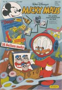 Cover Thumbnail for Micky Maus (Egmont Ehapa, 1951 series) #16/1987