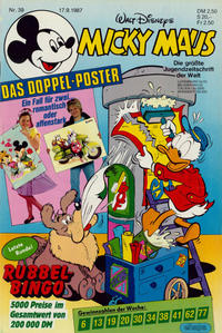 Cover Thumbnail for Micky Maus (Egmont Ehapa, 1951 series) #39/1987