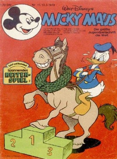 Cover for Micky Maus (Egmont Ehapa, 1951 series) #11/1979