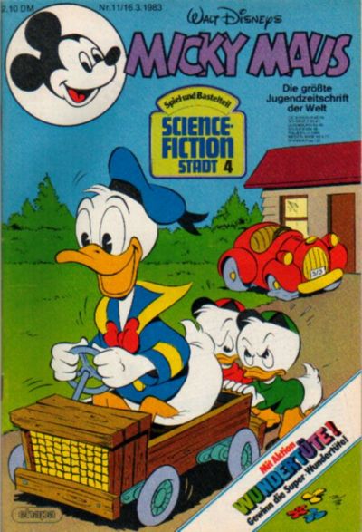 Cover for Micky Maus (Egmont Ehapa, 1951 series) #11/1983