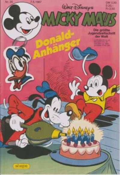 Cover for Micky Maus (Egmont Ehapa, 1951 series) #20/1987