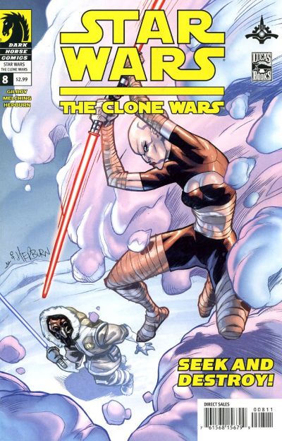 Cover for Star Wars the Clone Wars (Dark Horse, 2008 series) #8