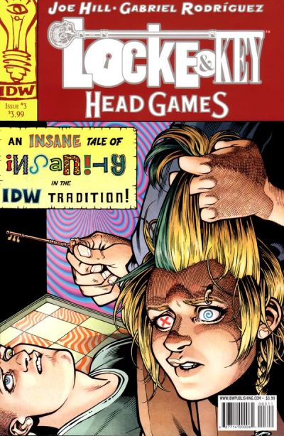 Cover for Locke & Key: Head Games (IDW, 2009 series) #3