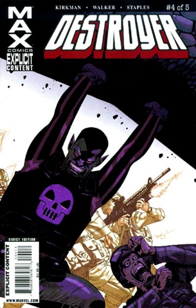 Cover for Destroyer (Marvel, 2009 series) #4