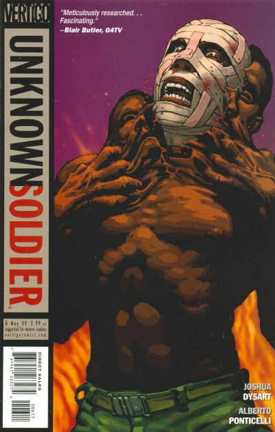 Cover for Unknown Soldier (DC, 2008 series) #6