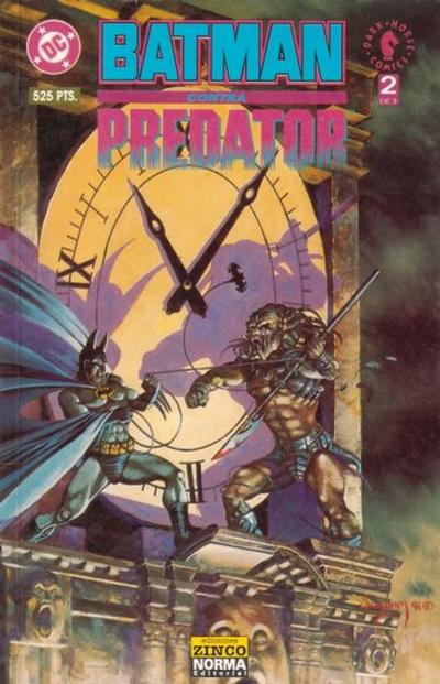 Cover for Batman vs. Predator (Zinco, 1992 series) #2