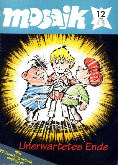 Cover for Mosaik (Mosaik Steinchen für Steinchen Verlag, 1992 series) #12/1991