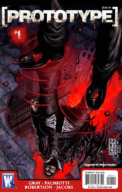 Cover for Prototype (DC, 2009 series) #1