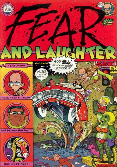 Cover for Fear and Laughter (Kitchen Sink Press, 1977 series) 