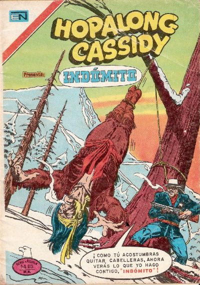 Cover for Hopalong Cassidy (Editorial Novaro, 1952 series) #296