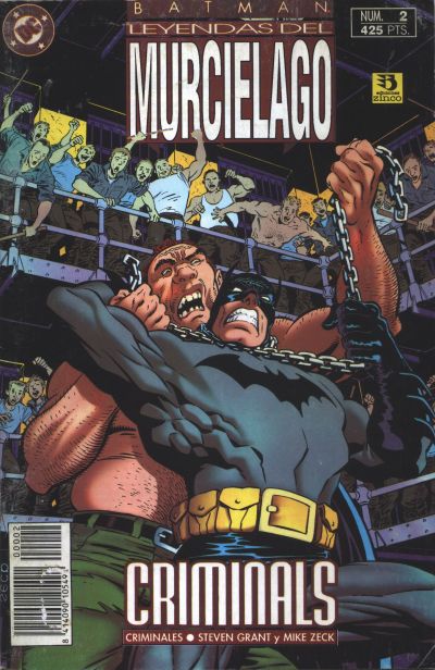 Cover for Leyendas del Murciélago (Zinco, 1995 series) #2