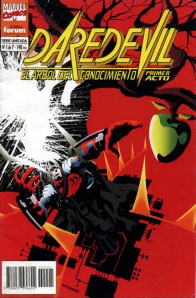 Cover for Daredevil: El Árbol Del Conocimiento (Planeta DeAgostini, 1995 series) #1