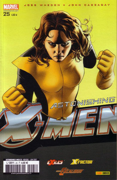 Cover for Astonishing X-Men (Panini France, 2005 series) #25
