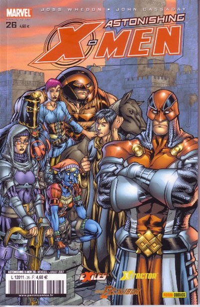 Cover for Astonishing X-Men (Panini France, 2005 series) #26