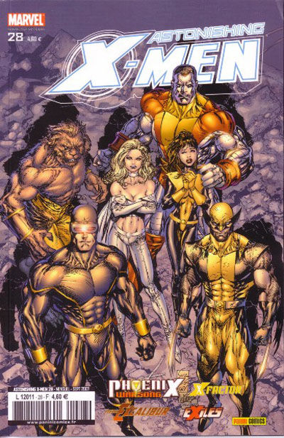 Cover for Astonishing X-Men (Panini France, 2005 series) #28