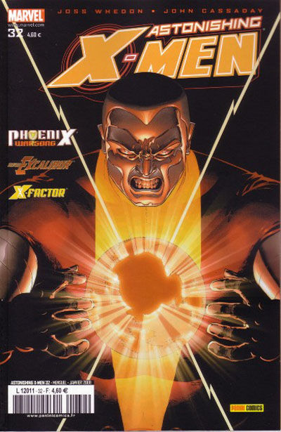 Cover for Astonishing X-Men (Panini France, 2005 series) #32