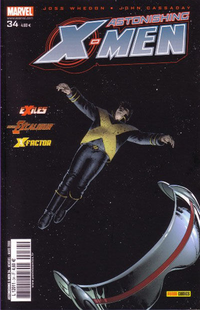 Cover for Astonishing X-Men (Panini France, 2005 series) #34