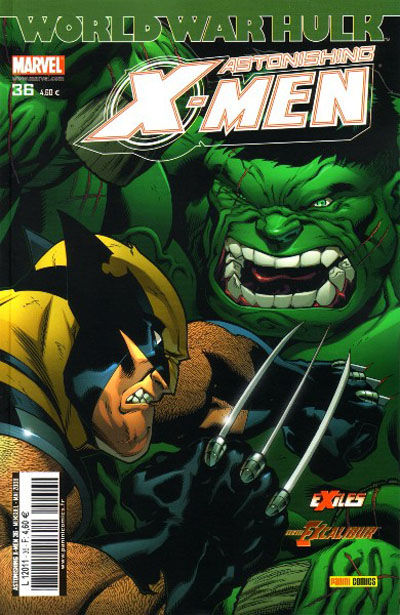 Cover for Astonishing X-Men (Panini France, 2005 series) #36