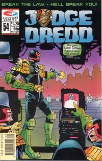 Cover Thumbnail for Judge Dredd (Fleetway/Quality, 1987 series) #54