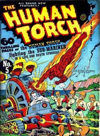 Cover Thumbnail for The Human Torch (Marvel, 1940 series) #5[b]