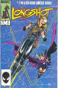 Cover for Longshot (Marvel, 1985 series) #2 [Direct]