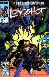 Cover Thumbnail for Longshot (Marvel, 1985 series) #3 [Direct]