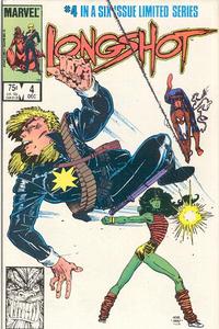 Cover for Longshot (Marvel, 1985 series) #4 [Direct]