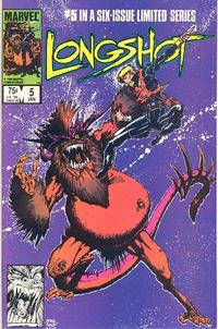 Cover Thumbnail for Longshot (Marvel, 1985 series) #5 [Direct]