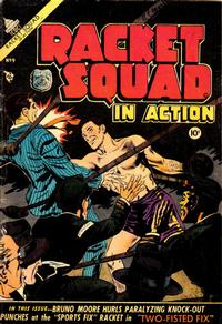 Cover Thumbnail for Racket Squad in Action (Charlton, 1952 series) #9