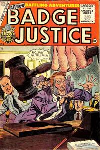 Cover Thumbnail for Badge of Justice (Charlton, 1955 series) #4