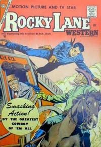 Cover Thumbnail for Rocky Lane Western (Charlton, 1954 series) #77