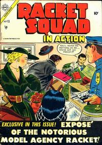 Cover for Racket Squad in Action (Charlton, 1952 series) #13