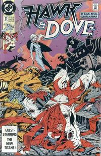 Cover Thumbnail for Hawk and Dove (DC, 1989 series) #11 [Direct]