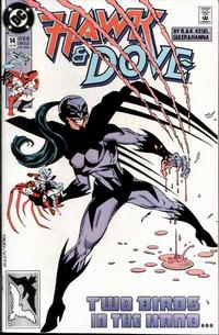 Cover Thumbnail for Hawk and Dove (DC, 1989 series) #14 [Direct]