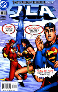 Cover for JLA (DC, 1997 series) #45 [Direct Sales]