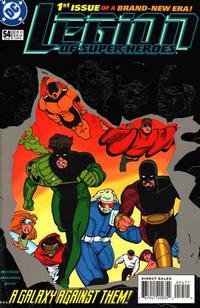 Cover Thumbnail for Legion of Super-Heroes (DC, 1989 series) #54