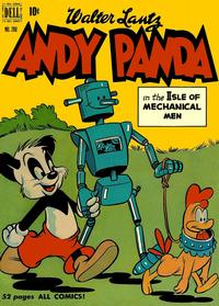 Cover Thumbnail for Four Color (Dell, 1942 series) #280 - Walter Lantz Andy Panda in the Isle of Mechanical Men