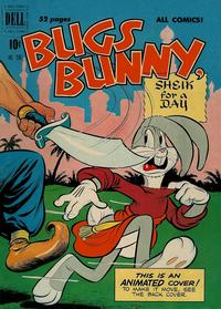 Cover Thumbnail for Four Color (Dell, 1942 series) #298 - Bugs Bunny in Sheik for a Day